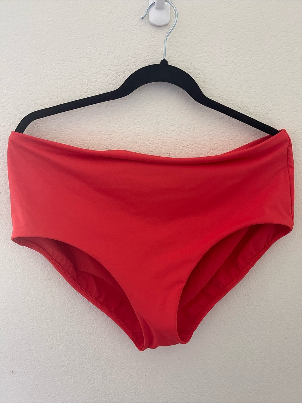 Athleta swim suit bottoms-Coral